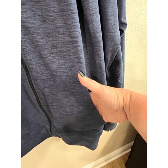 Happy Camper by Torrid Blue Lightweight Zip Hoodie Size 6 (4X/5X Equivalent) - Picture 5 of 10